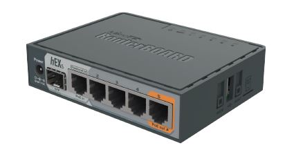hEX S 5 Port Ethernet Router plus SFP