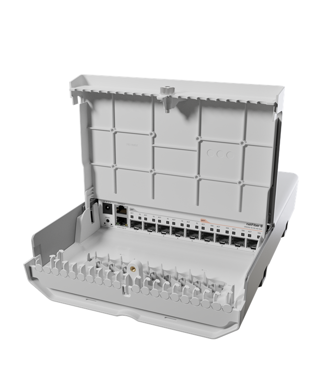 netFiber9 5 x Gigabit and 4 x 10Gbps Outdooe Fiber Switch netFiber9 5 x Gigabit and 4 x 10Gbps Outdooe Fiber Switch