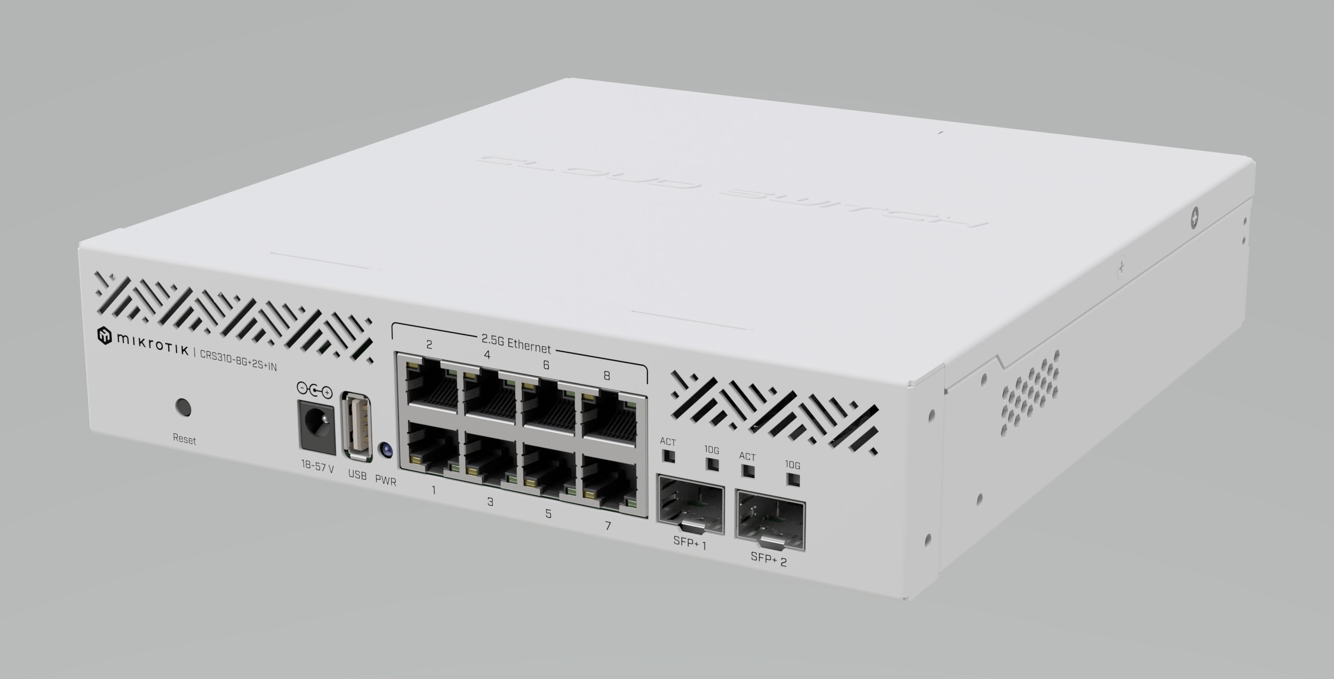 MikroTik CRS310-8G+2S+IN 2.5G Ethernet Switch