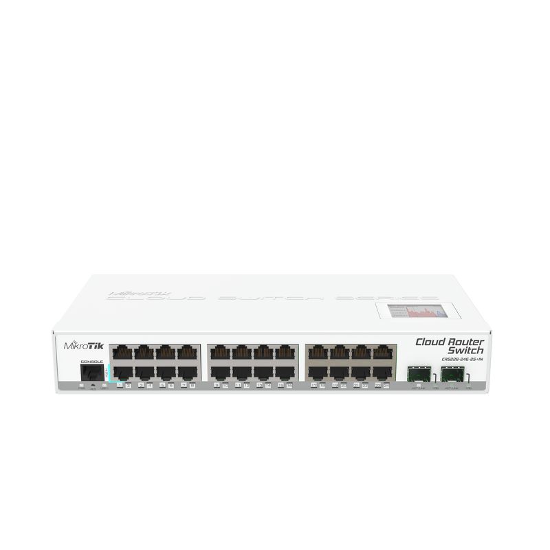 CRS226-24G-2S+ 24 Port Managed Switch with 2 x 10GB SFP Cage