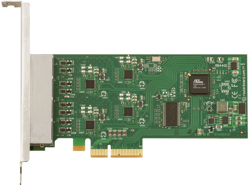 RB44Ge Quad GB Ethernet PCI Express Adapter